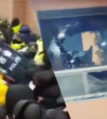 Прихильники президента Південної Кореї розгромили суд, який вирішив тримати його під вартою