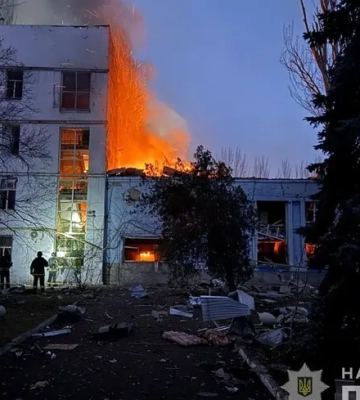 За добу ворог 351 раз ударив по Запорізькій області, є загиблий та поранені