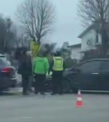 У Луцьку біля ТЦ «Імідж» влупились чотири легковики (відео)
