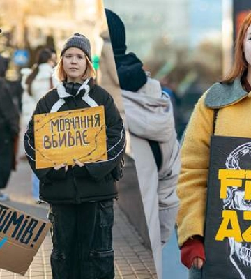 &quot;Наші ще не вдома&quot;: у Києві відбулась акція на підтримку зниклих безвісти і полонених (Відео)