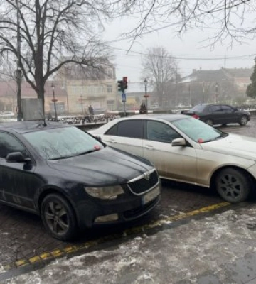 В Ужгороді за рік інспекторами з паркування було накладено більше 7 млн грн штрафів