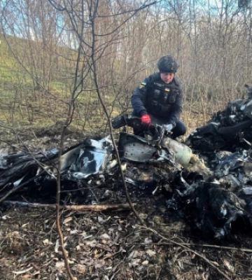 На Київщині сапери знешкодили бойову частину російського дрона