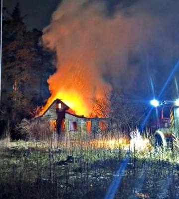На Київщині 48-річний чоловік живцем згорів у власному будинку