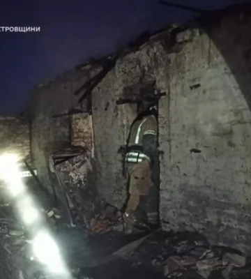 У Криворізькому районі сталася пожежа у приватному будинку: рятувальники виявили тіло жінки