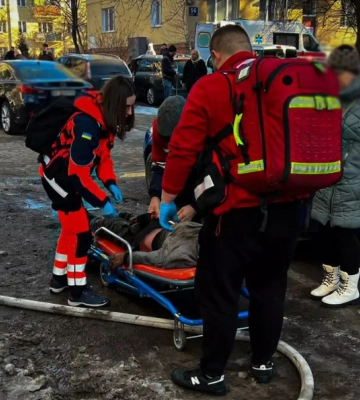 У Львові горів модульний центр для жінок-переселенок з дітьми