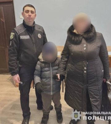 У Харкові розшукали малолітнього хлопчика