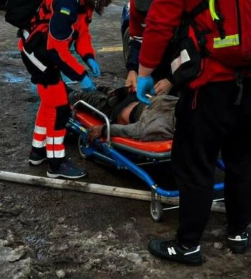 У Львові горів модульний центр для жінок-переселенок з дітьми