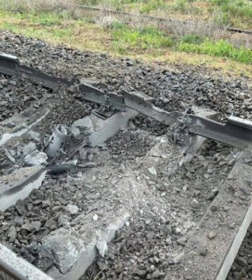 На Дніпропетровщині внаслідок обстрілів постраждали двоє залізничників