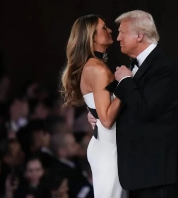Чорно-білий танець Трампа із дружиною замилував соцмережі