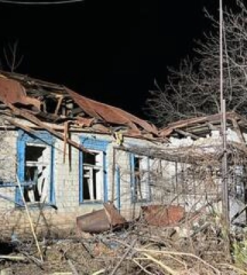 Під Кременчуком внаслідок атаки рф пошкоджено шість будинків