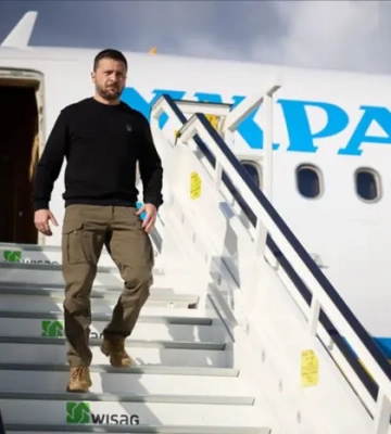 Зеленський прибув до Швейцарії