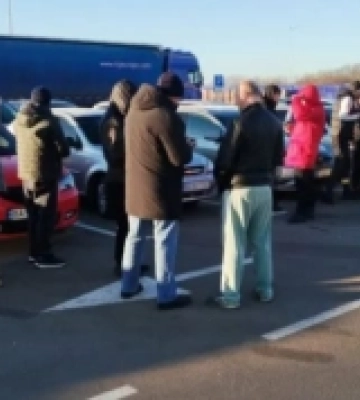 Протест у Кропивницькому: водії таксі вимагають збільшення оплати проїзду