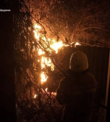 На Миколаївщині за добу вогнеборці ліквідували п'ять пожеж
