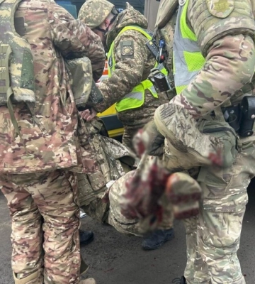 На Харківщині росіяни знову атакували поліцейських