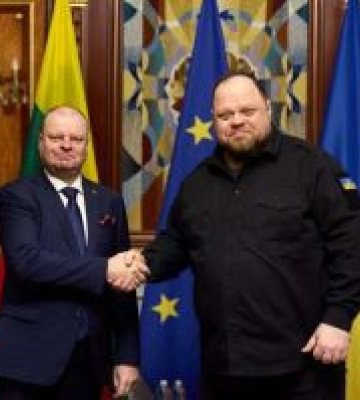 Голова Верховної Ради України Руслан Стефанчук та Спікер Сеймасу Литви Саулюс Скверняліс обговорили підтримку України та&amp;hellip;