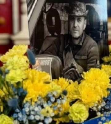 На Волині провели в останню путь загиблого воїна Сергія Хому