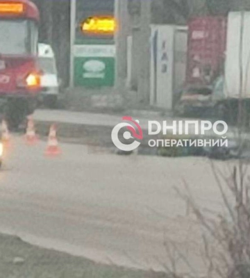 В Днепре на проспекте Хмельницкого микроавтобус насмерть сбил пешехода