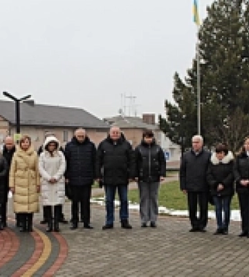 У Рожищі відзначили День Соборності України. ФОТО