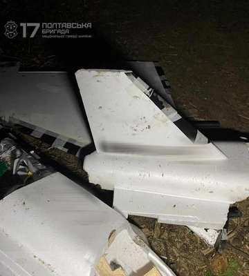Полтавські нацгвардійці збили ворожий дрон в небі над областю