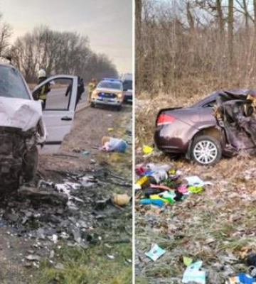 На Хмельниччині внаслідок аварії загинули 32-річна жителька Чернівців та її 8-річна донька