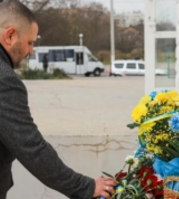 В Ізмаїлі відкрили меморіальну дошку на честь Захисника України Геннадія Горшкова