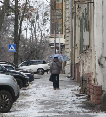 Полтаву засніжило: як виглядає місто після легкого снігопаду