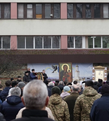 В День Соборності в Івано-Франківську вшанували пам’ять полеглих Героїв 
