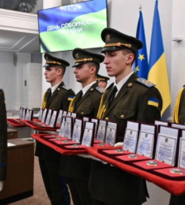 У Львові посмертно нагородили 28 захисників «Почесним знаком Святого Юрія»