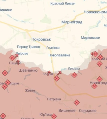 Як армія РФ намагається оточити Покровськ, розповіли в ОСУВ &quot;Хортиця&quot;