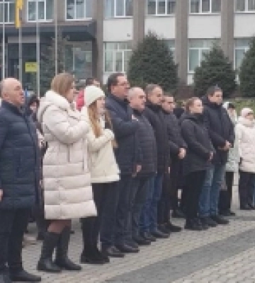 В Острозі до Дня соборності організували патріотичний захід