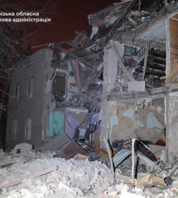 Запорожье под ракетным ударом, есть пострадавшие
