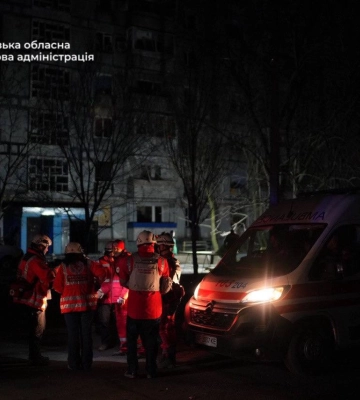 Запорожье под ракетным ударом, есть пострадавшие