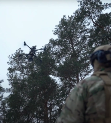 Прикордонники взяли в полон військового РФ за допомогою БпЛА