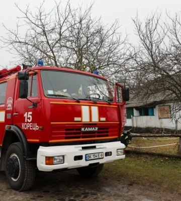 Трагедія на Рівненщині: у пожежі загинули двоє дітей