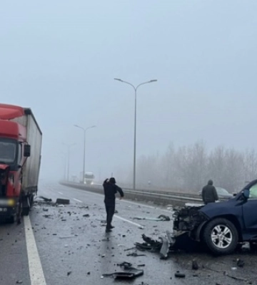На Полтавщині Lexus зіткнувся з вантажівкою: ймовірно, загинула блогерка з Харкова