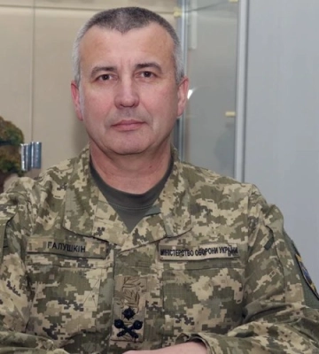 Затриманий генерал Галушкін заявив про готовність воювати звичайним солдатом