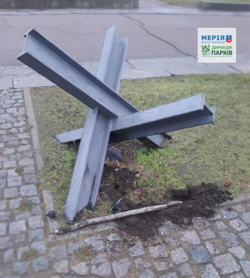 У черкаському парку викрали систему освітлення “Серця надії” (ФОТО)