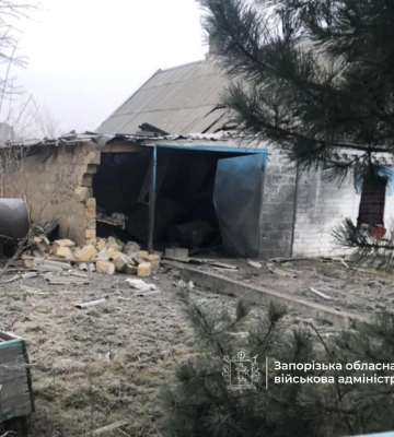 За минулу добу росіяни 191 раз ударили по Запорізькій області, є пошкодження