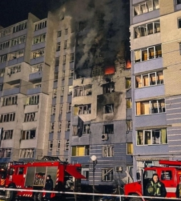 Черкаси частково знеструмлені через атаку &quot;шахедів&quot;