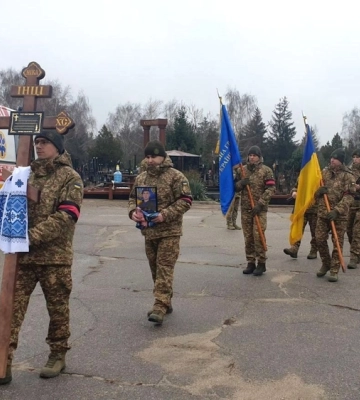 Із старшим солдатом попрощалися у Кропивницькому 