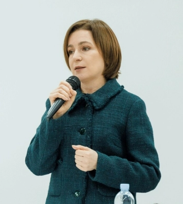Президентка Молдови прибула з візитом до Києва