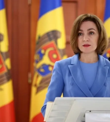 Президентка Молдови прибула з візитом до Києва