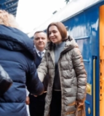 Президентка Молдови приїхала до Києва