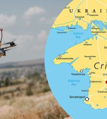 В Крыму было громко: оккупанты утверждают о сбитии 11 дронов