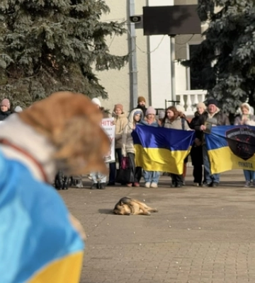 «Почуй їхній крик»: у Нововолинську провели акцію на підтримку полонених воїнів 