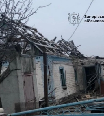 Росіяни завдали 325 ударів по Запорізькій області за добу