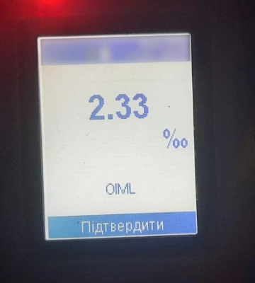 У Сумах патрульні зупинили 22-річного п’яного водія