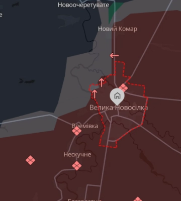 Войдя в Великую Новоселку, россияне попали в огненный мешок, угрозы окружения бойцов ВСУ нет — 110-я ОМБр
