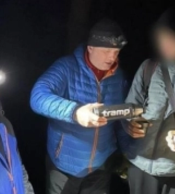У горах Рахівщини знову рятували двох заблукалих «мандрівників», що мали намір перетнути кордон