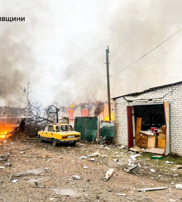 Росіяни масовано атакували КАБами місто в Харківській області